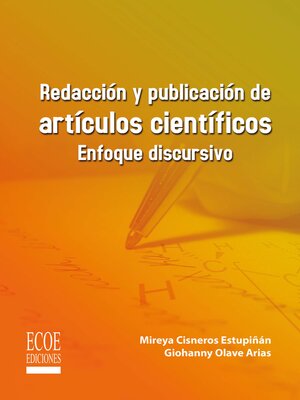 cover image of Redacción y publicación de artículos científicos--1ra edición